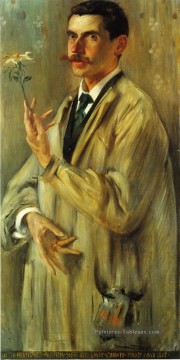 Lovis Corinth œuvres - Portrait du peintre Otto Eckmann Lovis Corinth